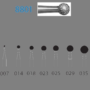 8801.314.029 KOMET diamante clinica 5 ud