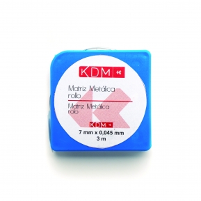 MATRICES KDM metalicas rollo (0.045mmx7mmx3m)