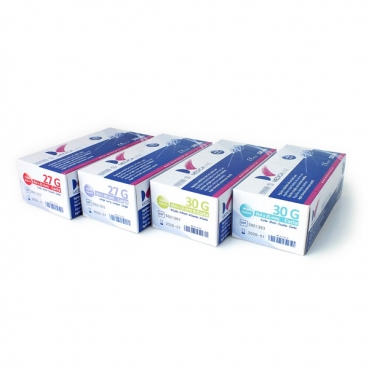 AGUJAS MEDICALINE 30G CORTA 0,3x25mm 100u