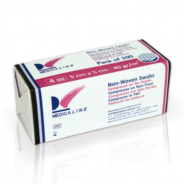 GASAS MEDICALINE 5x5cm 100u.