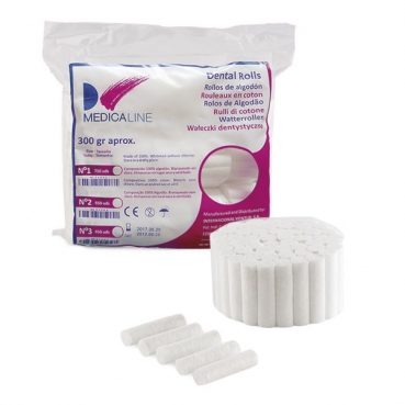 ROLLOS ALGODON MEDICALINE Nº1