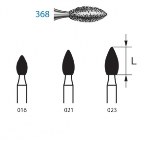 FRESA KOMET FG 368-016 5u.