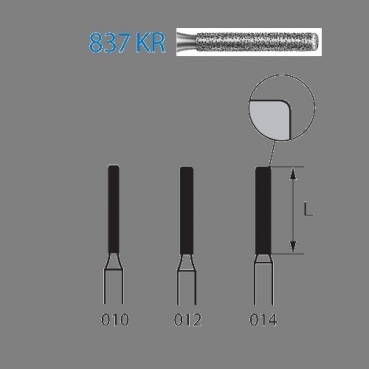 FRESA KOMET FG 837KR-012 5u.