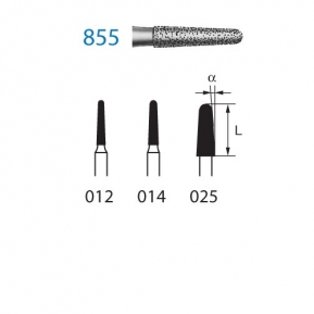 FRESA KOMET FG 855-025 5u.