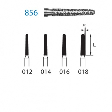 FRESA KOMET FG 856-016 5u.