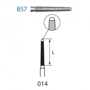 FRESA KOMET FG 857-014 5u.