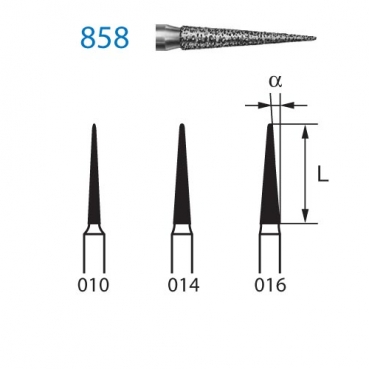 FRESA KOMET FG 858-014 5u.
