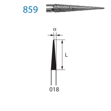 FRESA KOMET FG 859-018 5u.