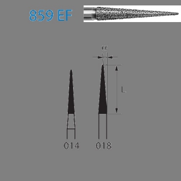 FRESA KOMET FG 859EF-014 5u.