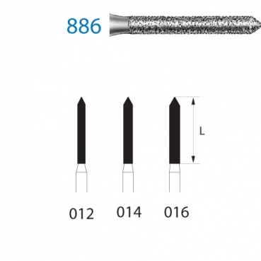 FRESA KOMET FG 886-014 5u.
