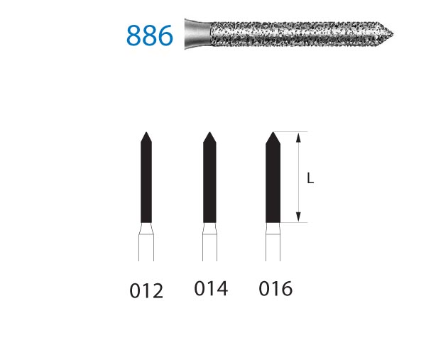 FRESA KOMET FG 886-016 5u. | Dental Regueiro