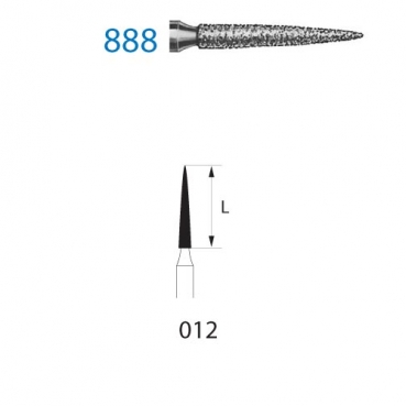 FRESA KOMET FG 888-012 5u.