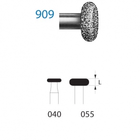 FRESA KOMET FG 909-040 5u.
