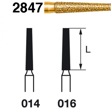FRESA KOMET FG 2847-016 5u.