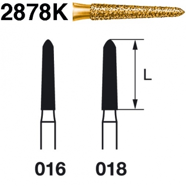 FRESA KOMET FG 2878K-016 5u.
