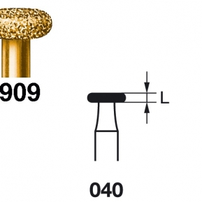 FRESA KOMET FG 2909-040 5u.