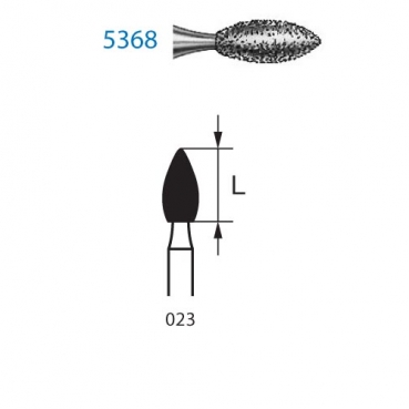 FRESA KOMET FG 5368-023 5u.