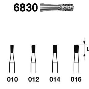 FRESA KOMET FG 6830-012 5u.