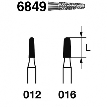 FRESA KOMET FG 6849-016 5u.