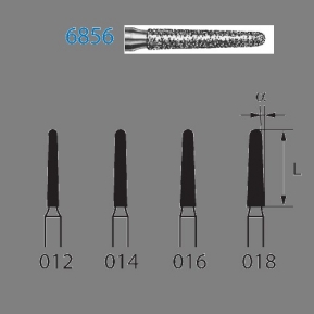 FRESA KOMET FG 6856-012 5u.