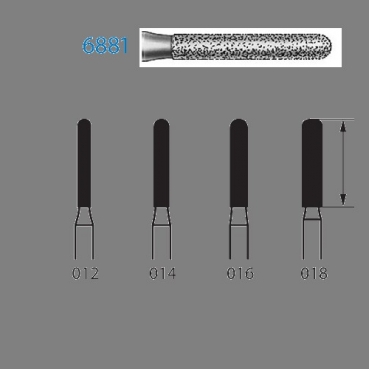 FRESA KOMET FG 6881-014 5u.