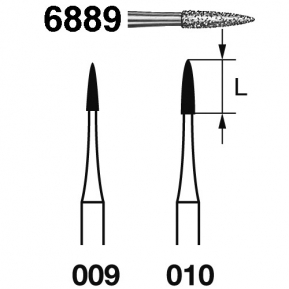 FRESA KOMET FG 6889-010 5u.