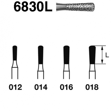 FRESA KOMET FG 6830L-012 5u.