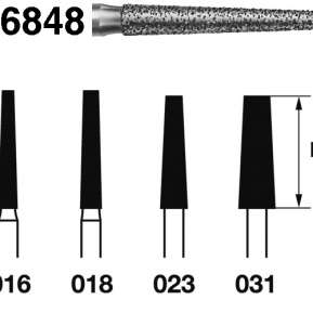 FRESA KOMET FG 6848-016 5u.