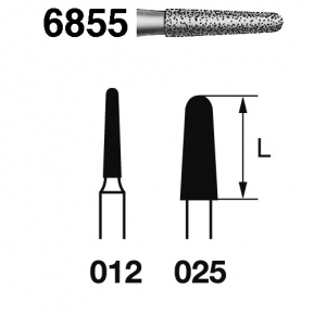 FRESA KOMET FG 6855-012 5u.