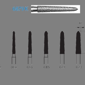 FRESA KOMET FG 6879K-018 5u.
