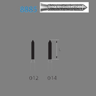 FRESA KOMET FG 8885-012 5u.