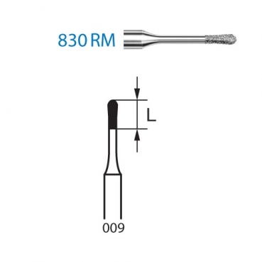 FRESA KOMET FG 830RM-009 5u.