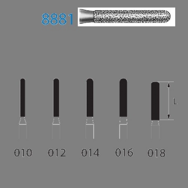 FRESA KOMET FG 8881-016 5u.