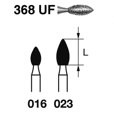 FRESA KOMET FG 368UF-016 5u.