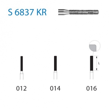 FRESA KOMET FG S6837KR-012 5u.