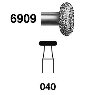 FRESA KOMET FG 6909-040 5u.