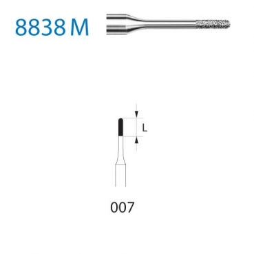 FRESA KOMET FG 8838M-007 5u.