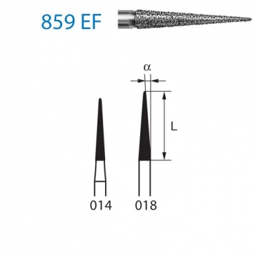 FRESA KOMET FG 859EF-018 5u.