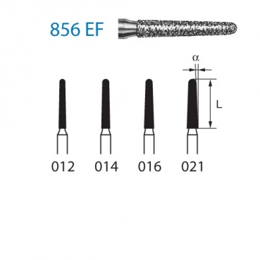 FRESA KOMET FG 856EF-016 5u.