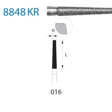 FRESA KOMET FG 8848KR-016 5u.