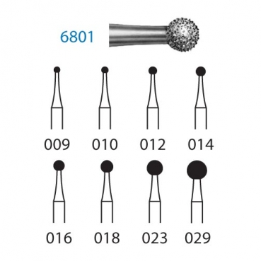 FRESA KOMET FG 6801-029 5u.