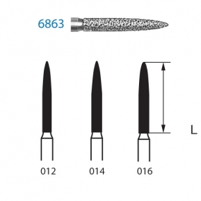 FRESA KOMET FG 6863-016 5u.