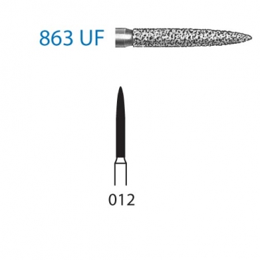 FRESA KOMET FG 863UF-012 5u.