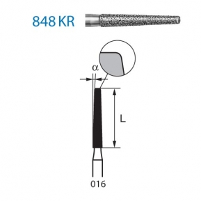 FRESA KOMET FG 848KR-016 5u.
