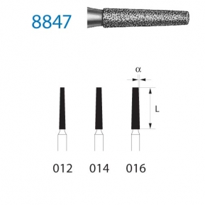 FRESA KOMET FG 8847-014 5u.
