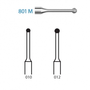 FRESA KOMET FG 801M-010 MICROPREP. 5u.