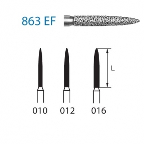FRESA KOMET FG 863EF-010 5u.