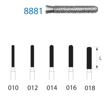 FRESA KOMET FG 8881-010 5u.