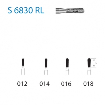 FRESA KOMET FG S6830RL-012 5u.