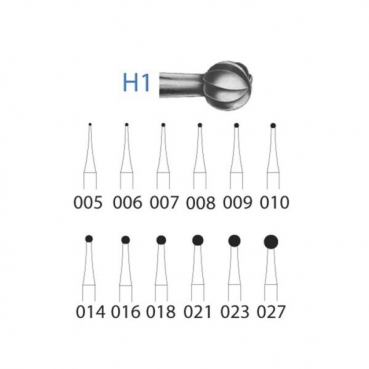 FRESA KOMET CA H1-009 5u.